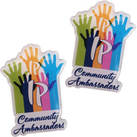 Offset & Screen Printed Lapel Pins: 1 1/2" W X 1 1/2" H:1 1/2" W x 1 1/2" H