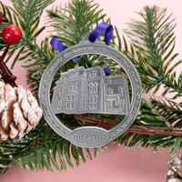 Die Struck Ornaments: 3" W X 3" H:3" W x 3" H