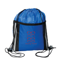 Cinch Dazzler Reflective Drawstring Bag