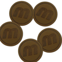 Leather Patch: 2":2"