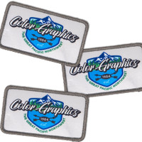 Sublimated Patch: 2.5":2.5"