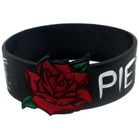 Debossed & Color Filled Silicone Bracelets: 25Mm:25mm