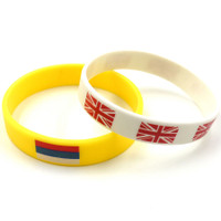 Printed Silicone Bracelets: 12Mm:12mm