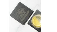 Custom Slate Coaster: 2 Piece Set Square:2 Piece Set Square