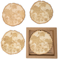 Wood Coasters: Tree Slice:Tree Slice