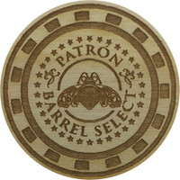 Wood Poker Chips: 1 Side Imprint:1 Side Imprint