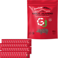 Fusion Jerky Garlic Jalapeno Jerky: 1 oz