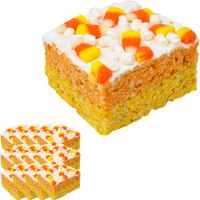 Treat House Candy Corn Rice Krispie Treat Bar: 6 oz