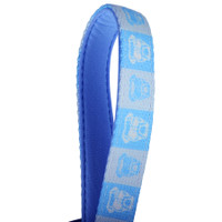 Dog Leash With Neoprene Backing: Wide:Wide