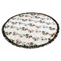 Round Towel With Fringe
