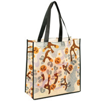 Laminated Non Woven Polypropylene Tote: 13" W X 13" H X 5" D:13" W x 13" H x 5" D