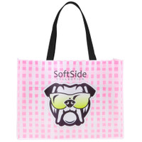 Laminated Non Woven Polypropylene Tote: 16" W X 12" H X 6" D:16" W x 12" H x 6" D