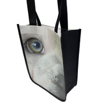 Laminated Non Woven Polypropylene Tote: 9" W X 11.5" H X 4":9" W x 11.5" H x 4" D