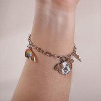 Diestruck 4 Charm Bracelet