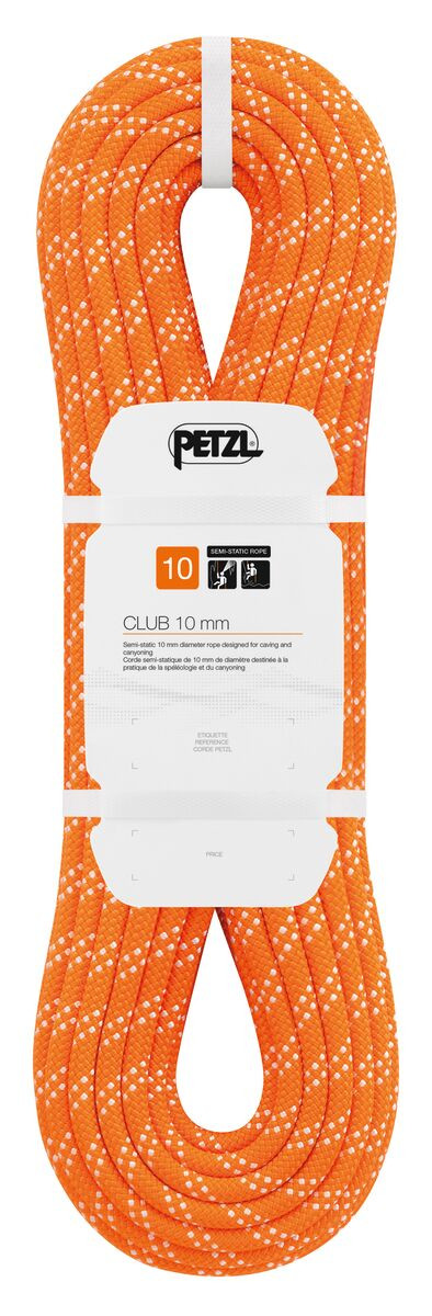 Corda Petzl Axis 10 Metri &ndash; Diametro 11mm, Con Asola, Colore Bianco, Per Alpinismo E Lavoro
