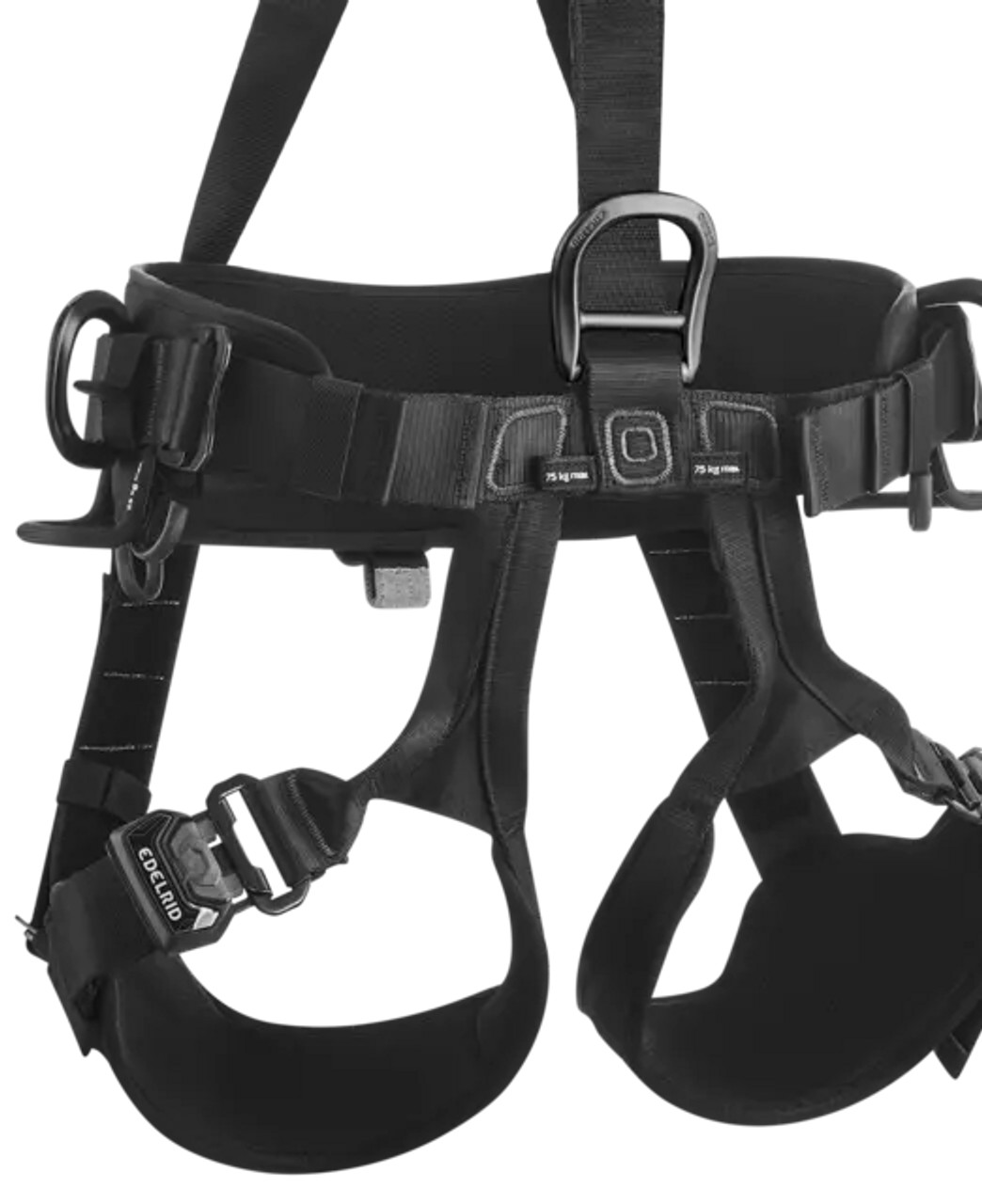 Edelrid VERTIC TRIPLE LOCK Black - Ropes Park Equipment