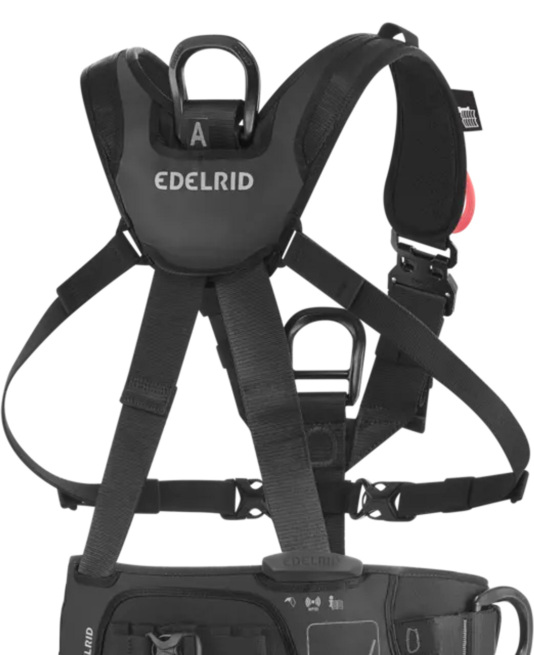 Edelrid VERTIC TRIPLE LOCK Black - Ropes Park Equipment