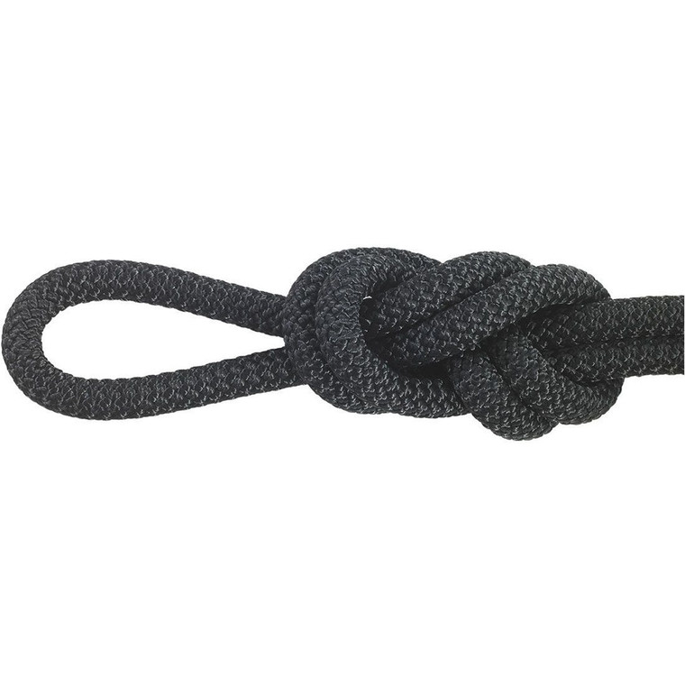 Teufelberger 1/2" KMIII Static Climbing Rope - Black