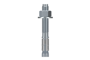 1" x 10" Strong-Bolt® 2 Wedge Anchor Zinc Plated  STB2-1001000, 4/Box image.
