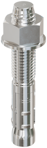 1/2" x 8-1/2" Strong-Bolt® 2 Wedge Anchor 304 Stainless Steel  STB2-508124SS, 20/Box image.