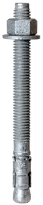 3/4" x 6-1/4" Strong-Bolt® 2 Wedge Anchor Mechanically Galvanized  STB2-75614MGR10, 10/Box image.