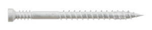 Image of 1/4" x 2-3/4" Simpson Strong-Tie Titen Turbo® Star Trim-Head Concrete Screw, White, TNTW25234TTR, 100/Box