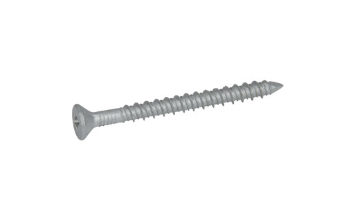 3/16" x 2-3/4" CONFAST® 410 Stainless Steel Phillips Flat Countersunk Masonry Screw, 50/Box