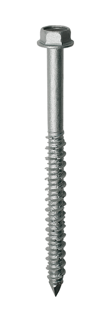 Image of 1/4" x 4" Simpson Strong-Tie Titen® Hex-Head Stainless-Steel Concrete Screw TTN25400HSS, 100/Box