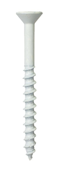 Image of 3/16" x 2-1/4" Simpson Strong-Tie Titen Turbo® Star Flat-Head Concrete Screw, White, TNTW18214TF, 100/Box