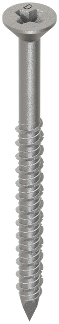 Image of 1/4" x 3-1/4" Simpson Strong-Tie Titen® Phillips Flat-Head Stainless-Steel Concrete Screw TTN25314PFSS, 100/Box