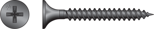 Image of Simpson DWF Drywall-to-CFS Screw (Collated) - #6 x 1-1/4" #2 Phillips Bugle Head (2500/Box)