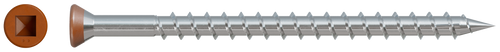 Image of Simpson Trim-Head Screw - Sharp Point (Collated) - #7 x 3-1/2" #2 Square 305 Stainless Steel Tan 01 (25/Box)