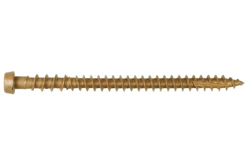 Image of Simpson Deck-Drive™ DCU COMPOSITE Screw (Collated) - #10 x 2-3/4" 316 Stainless Steel, Tan (1000/Box)