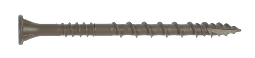 Image of Simpson Deck-Drive™ DSV WOOD Screw - #10 x 2" T-25, Flat Head, Quik Guard®, Red (1750/Box)