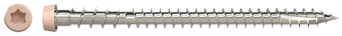 Image of Simpson Deck-Drive™ DCU COMPOSITE Screw - #10 x 2-3/4" T20, 316 Stainless Steel, Tan 05 (350/Box)