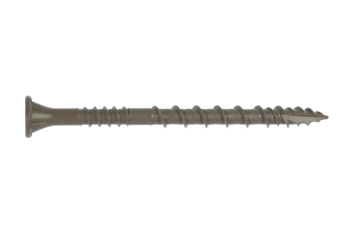 Image of Simpson Deck-Drive™ DSV WOOD Screw - #10 x 2-1/2" T-25, Flat Head, Quik Guard®, Tan (350/Box)