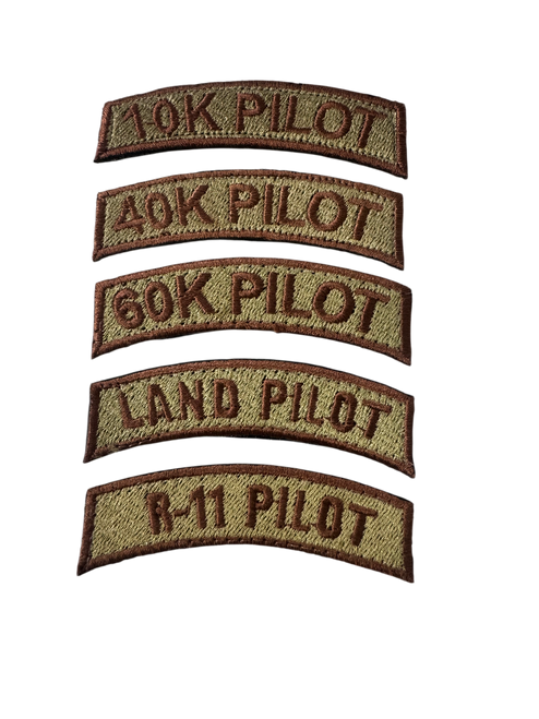 Pilot Tabs - 5 Variations