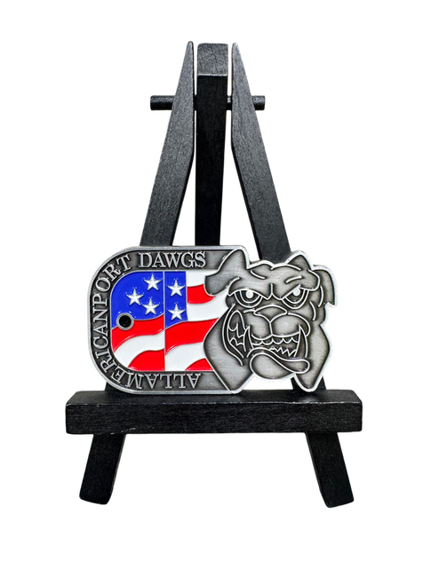 ALL AMERICAN PORT DAWG COIN