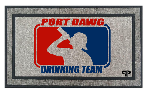 Port Dawg Drinking Mat