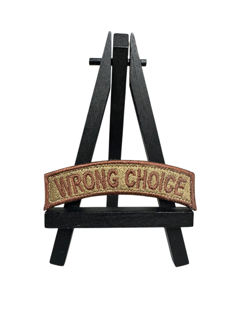 Wrong Choice Tab