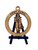 Port Dawg Female Christmas Ornament