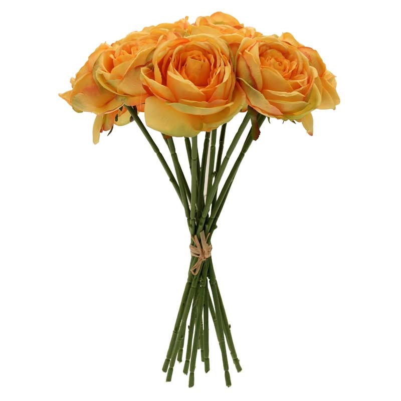 Tea Rose Bunch Yellow/Gold (12 stems) - Interflora Marketplace