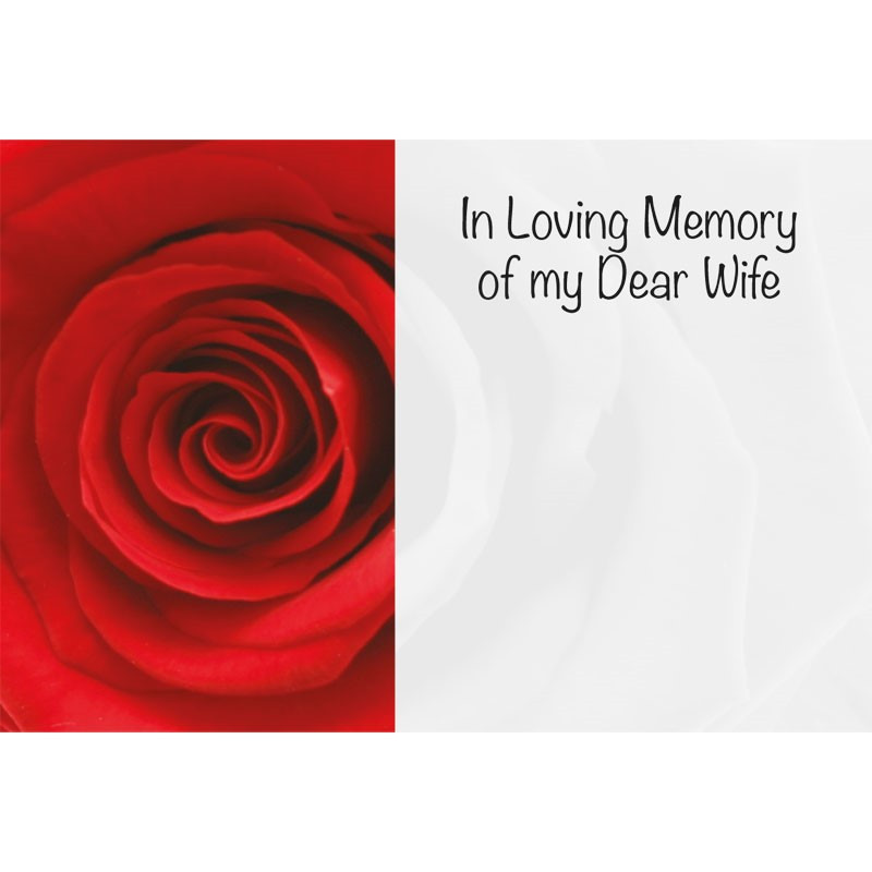 Placa De Recuerdo "In Loving Memory Of A Dear Brother" - Lirios Azules, 15x10.5 Cm - Personalizable - Para Tumbas