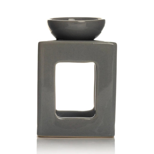 Grey Square Wax Melt Burner