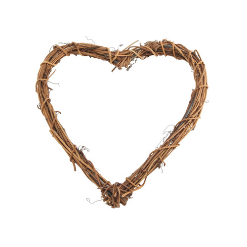 Natural Vine Heart (20 x 19cm)