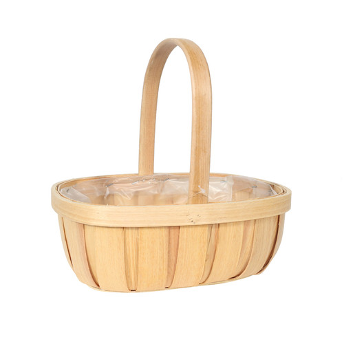 Natural Softwood Trug W/Handle