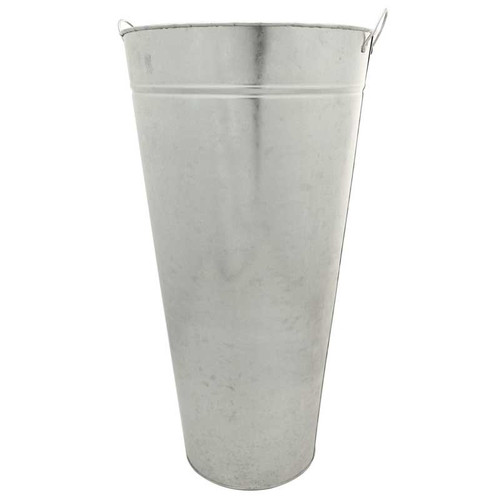 Galvanised Vase with Ears (60x31.5cm)