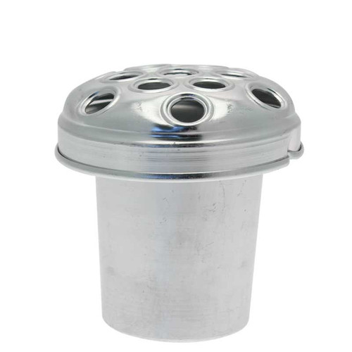 4.5" Silver Container