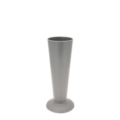 Plastic Silver Vase Size 4