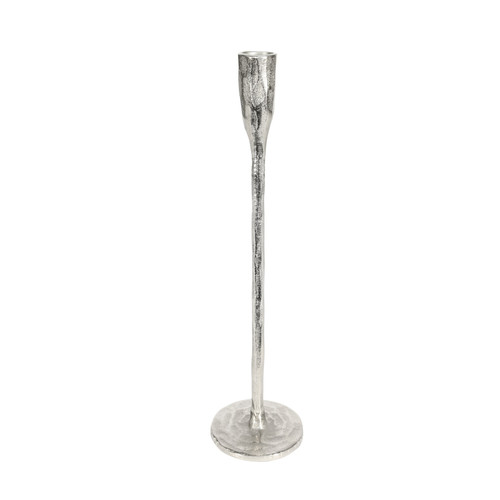 Covent Garden Organic Candle Stick Raw Silver (26cm)